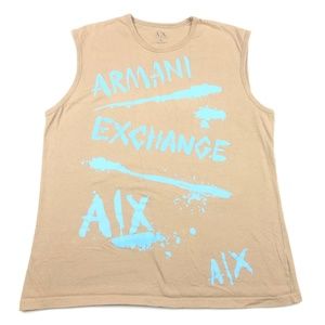 ARMANI EXCHANGE Logo Sleeveless T-Shirt